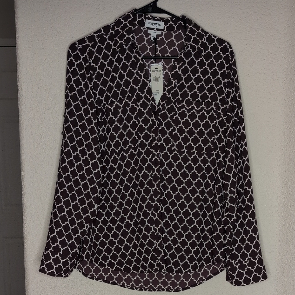 Express Portofino Slim Button up shirt